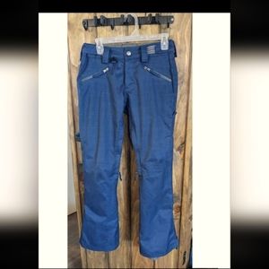 Women's XS Turbine Snowboard Ski Snow Pants Navy Blue